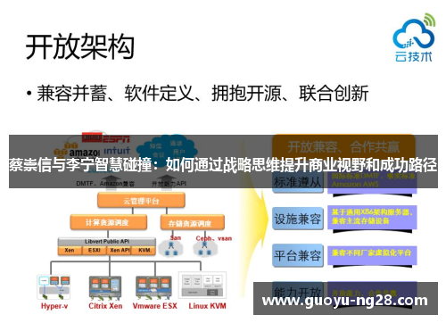 蔡崇信与李宁智慧碰撞:如何通过战略思维提升商业视野和成功路径 蔡崇信与李宁智慧碰撞:如何通过战略思维提升商业视野和成功路径